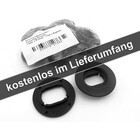 Fußmatten passend für VW Touran Premium Velours Autoteppich Matten Schwarz 4-teilig inkl. Original Befestigungssystem NEU