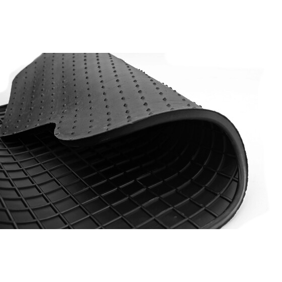 kfz-premiumteile24 KFZ-Ersatzteile und Fußmatten Shop, Fußmatten passend  für Skoda Octavia II 1Z Velours Premium Qualität Autoteppich Stoffmatten  4-teilig Drehknebel