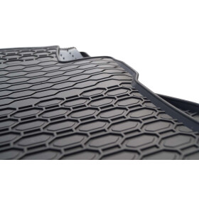 Gummi Fußmatten Passend für VW Golf 5 6 Jetta Scirocco Premium Qualität 4-teilig schwarz Allwetter Gummimatten