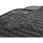 Gummimatten für Audi A4 S4 RS4 8K B8 Allroad / A5 Sportback 4-teilig schwarz Gummi Fußmatten Allwetter
