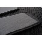 Fußmatten für Mercedes B-Klasse W245 & A-Klasse W169 Premium Autoteppich in Original Qualität Ripsmatten mit Absatzschoner, Schwarz 4-teilig NEU