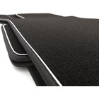 Fußmatten Mercedes C-Klasse W203 S203 T-Modell Original Premium Qualität 4-teilig schwarz Nubuk Leder NEU