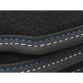 Fußmatten passend für VW Golf 5 6 Blue Motion Premium Matten Velours Automatten Tuning 4teilig schwarz NEU