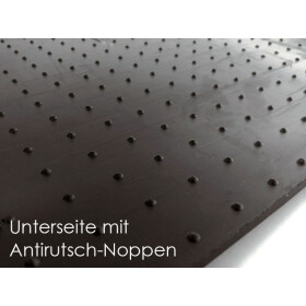 Gummimatten Set passend für Mercedes Citan (W415) ab 10/2012 - Allwetter Gummi Fußmatten Geruchsneutral 2-teilig Schwarz