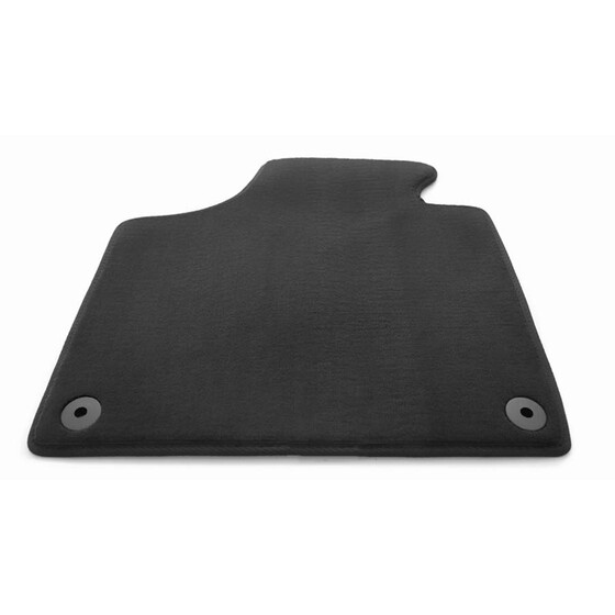 Fußmatte einzeln Fahrermatte passend für Audi A3 S3 RS3 8P / A3 Sportback Premium Qualität Velours schwarz
