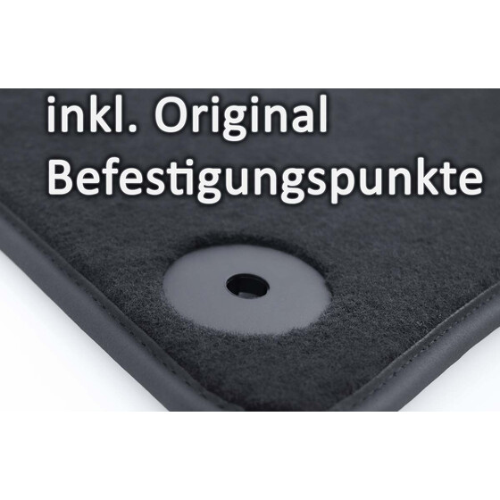 ORIGINAL GM Opel Textilmatten Fußmatten Automatten Satz CORSA D 4-tlg  93199286