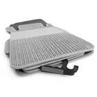 Rips Fußmatten Mercedes CLK W208 Autoteppich in Original Qualität, Grau, 4-teilig, Trittschutz