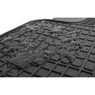 Gummimatten für Citroen Berlingo II (2-teilig) schwarz Oiginal Qualität Gummi Fußmatten Geruchsneutral