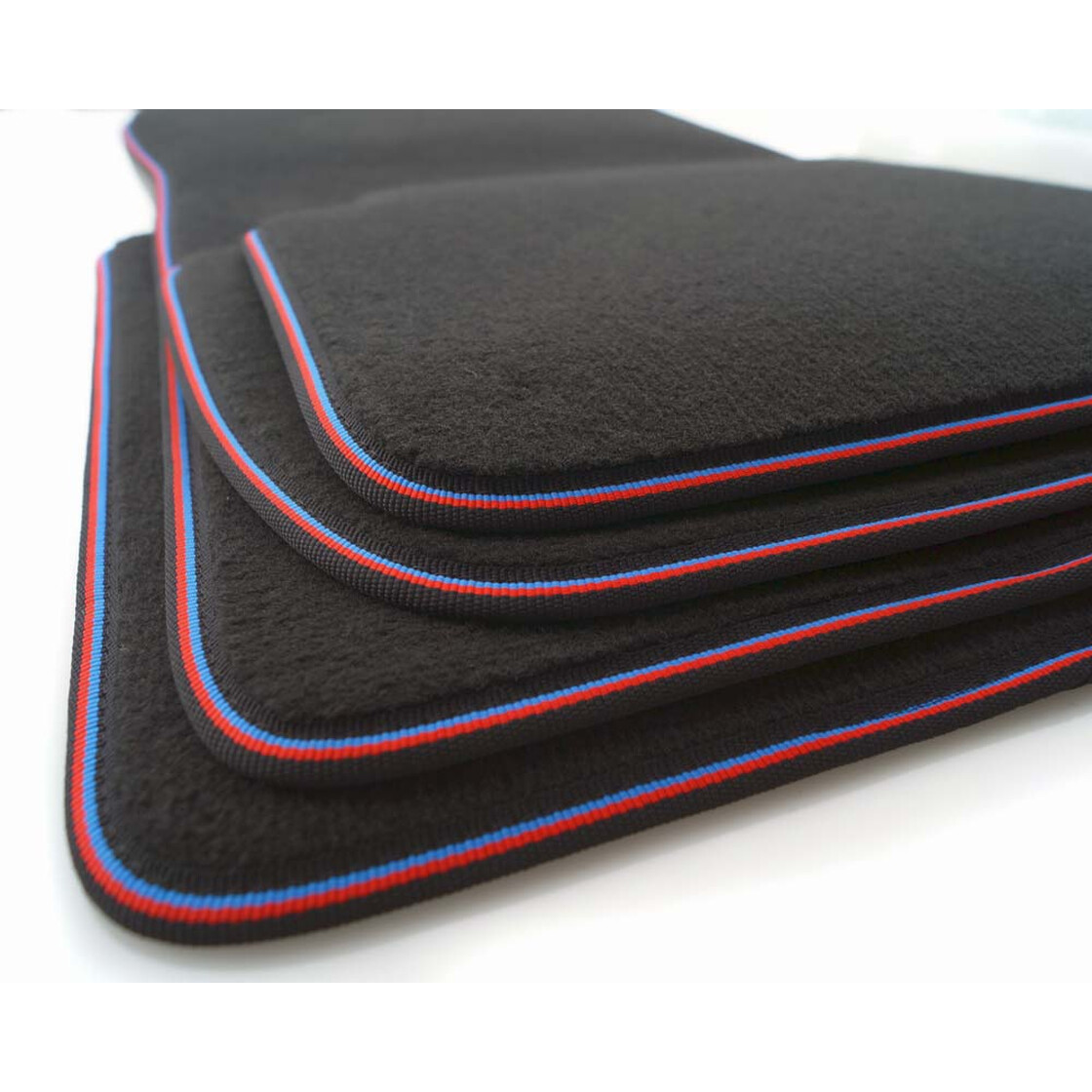 SCHÖNEK Veloursmatten Textilmatten Fußmatten Automatten für BMW X5 E53 4-teilig