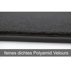 Fußmatten für BMW 4er Grand Coupe F36 Premium Velours Automatten Original Qualität 4-teilig schwarz