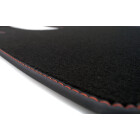 LKW Fußmatten MAN TGX (Rote Naht) Original Qualität Autoteppich, 2-teilig Fahrer+Beifahrermatte