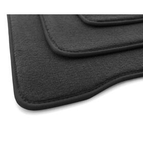 Fußmatten Mercedes M-Klasse W163 ML AMG Veloursmatten in Original Qualität Autoteppich Matten Set 4-teilig