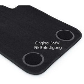 Fußmatten für BMW 1er E87 M1 Design Velours...