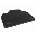 Fahrermatte passend für Skoda Scala / Kamiq Fußmatte Fahrerseite einzlen, Velours schwarz