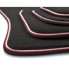 Fußmatten / Kofferraummatten (Konfigurator) Webrand Premium Autoteppich selbst gestalten nach Maß