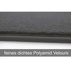Fußmatten für Audi A1 II (GB) Velours Premium Matten Autoteppich Original Qualität Schwarz 4-teilig