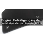 Fußmatten für Opel Vivaro Cargo Kasten (ab 2019) Velours Matten Autoteppich, Vorne, Durchgehend, Schwarz