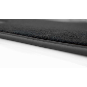 Fußmatten passend für Skoda Fabia IV (alle) Velours Premium Matten Automatten 4-teilig Schwarz Passgenau