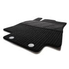 Fußmatte für Mercedes A-Klasse W169 Fahrermatte Autoteppich in Original Qualität mit Trittschutz Schwarz